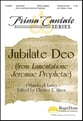 Jubilate Deo SATB choral sheet music cover